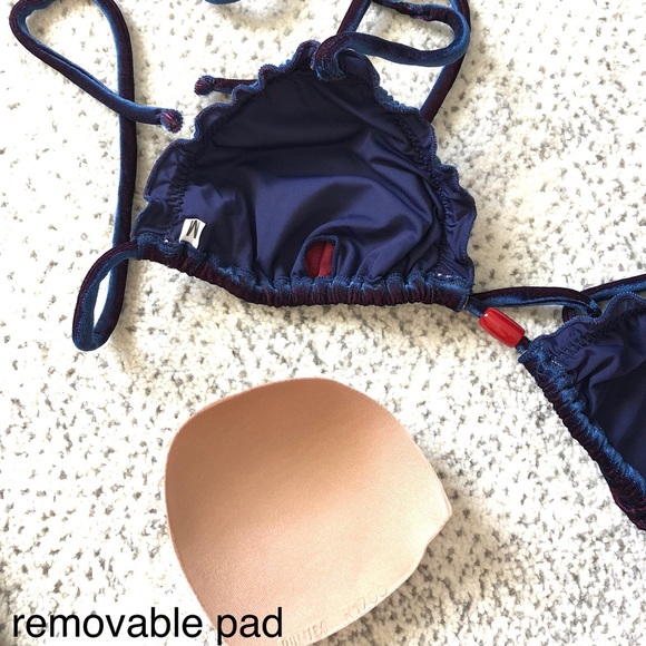 ✅SOLD✅Blue Velvet Brazilian bikini - NWWT New - Picture 6 of 7